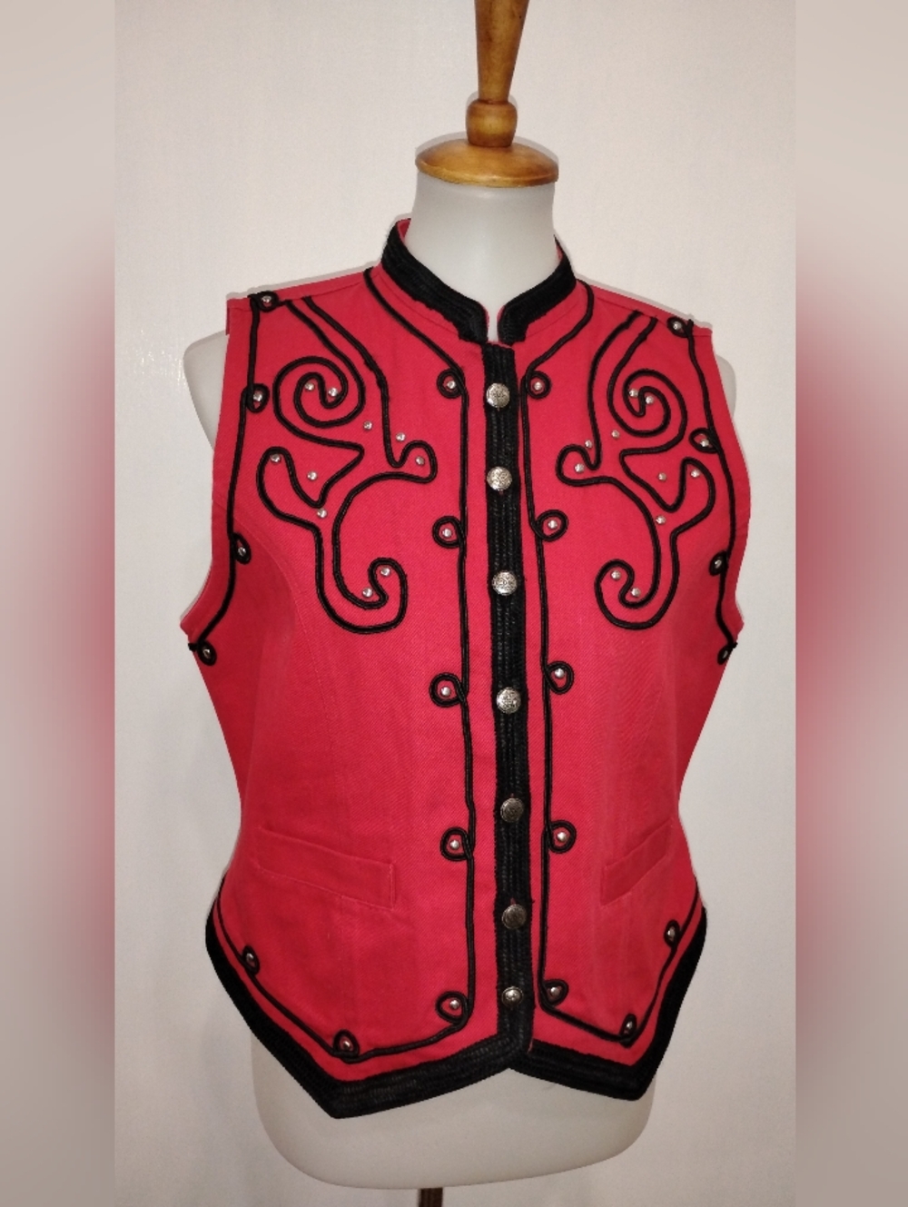 VINTAGE WESTERN STYLE COTTON VEST